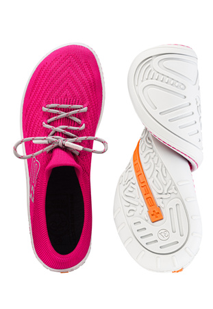 Buty Damskie Brubeck Barefoot Merino Różowo-Szare - 2025