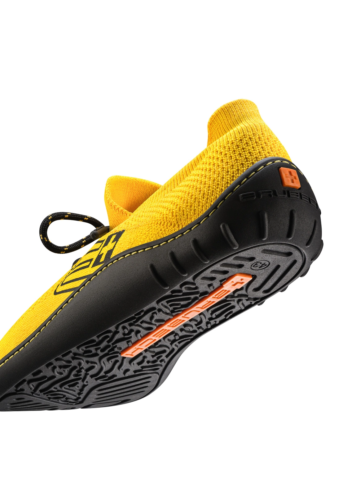 Buty Brubeck Barefoot Merino w kolorze żółto-czarnym