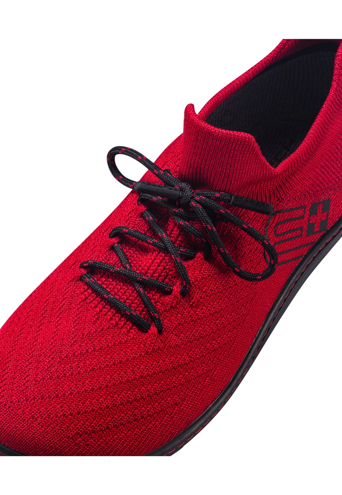 Buty Damskie Brubeck Barefoot Merino w kolorze czerwono-czarnym
