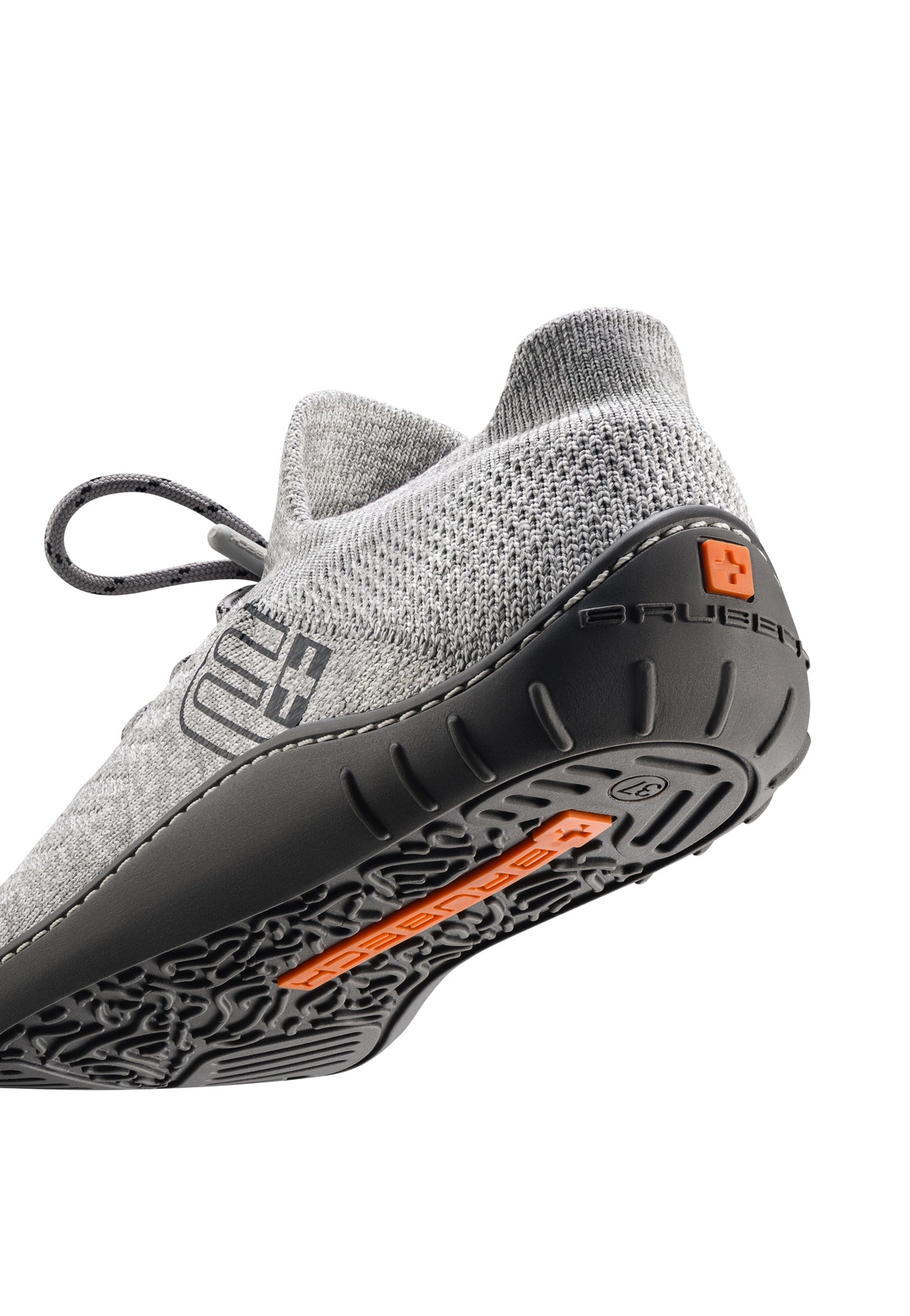 Buty Damskie Brubeck Barefoot Merino w kolorze jasnoszarym-grafitowym