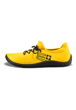 Buty Męskie Brubeck Barefoot Merino Zółto-Czarne - 2025