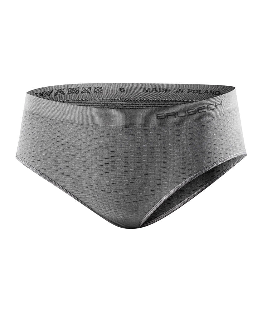 Majtki Damskie BRUBECK BASE LAYER Szare