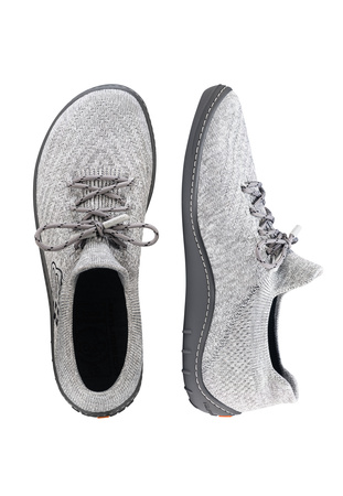 Buty Męskie Brubeck Barefoot Merino Jasnoszare-Grafitowe - 2025