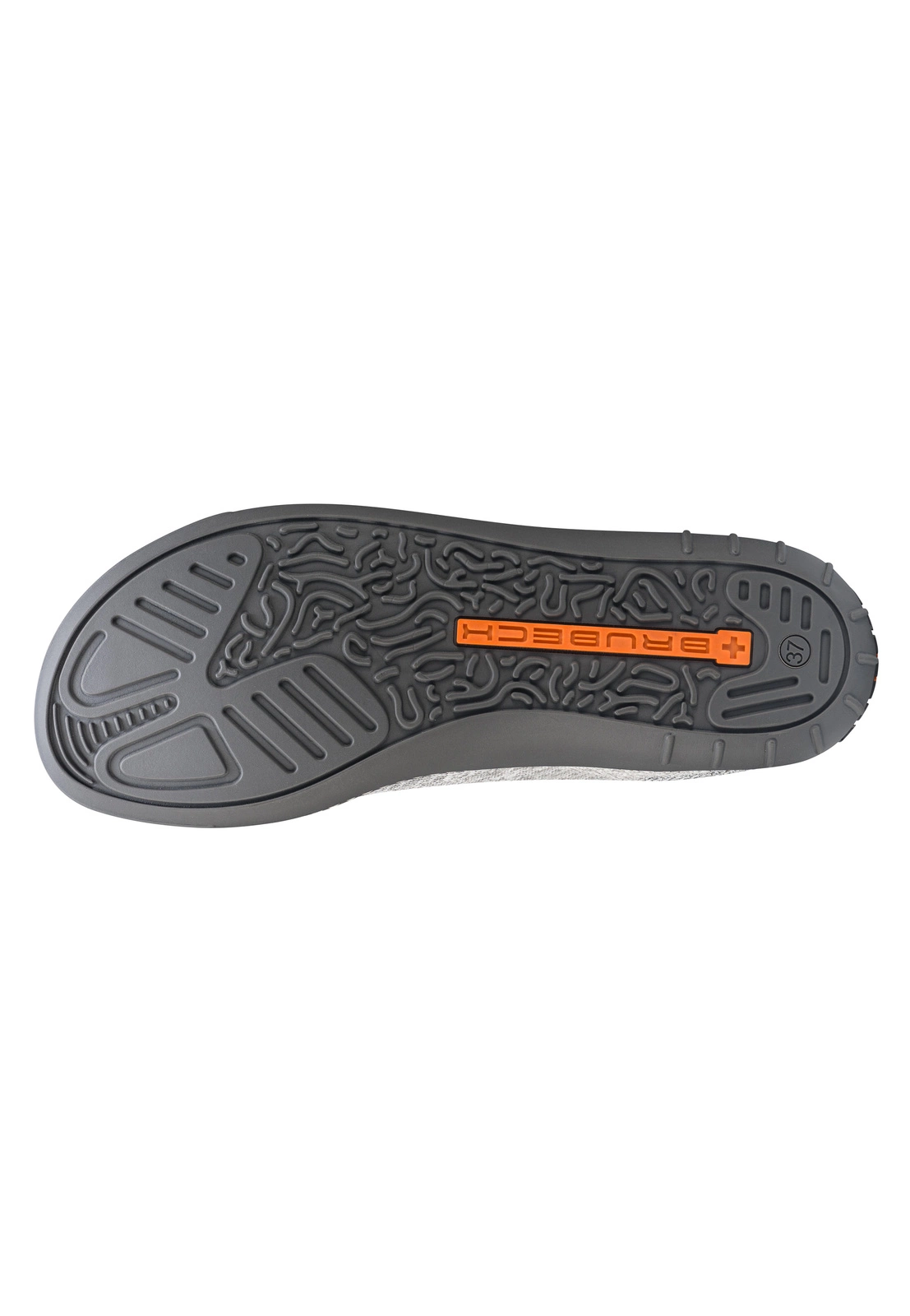 Buty Damskie Brubeck Barefoot Merino w kolorze jasnoszarym-grafitowym