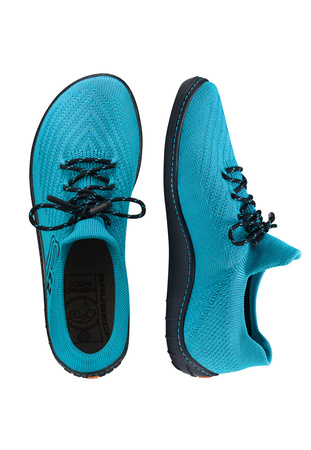 Buty Damskie Brubeck Barefoot Merino Turkusowo-Czarne - 2025