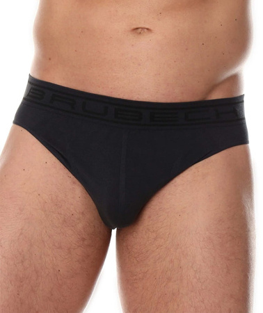 Komplet Brubeck Męskie Slipy 3x (Grafitowy)