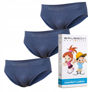 Komplet Brubeck Comfort Cotton Junior 3x (Indygo)