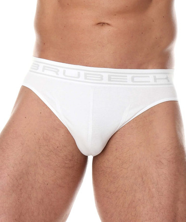 Komplet Brubeck Męskie Slipy 3x (Biały)