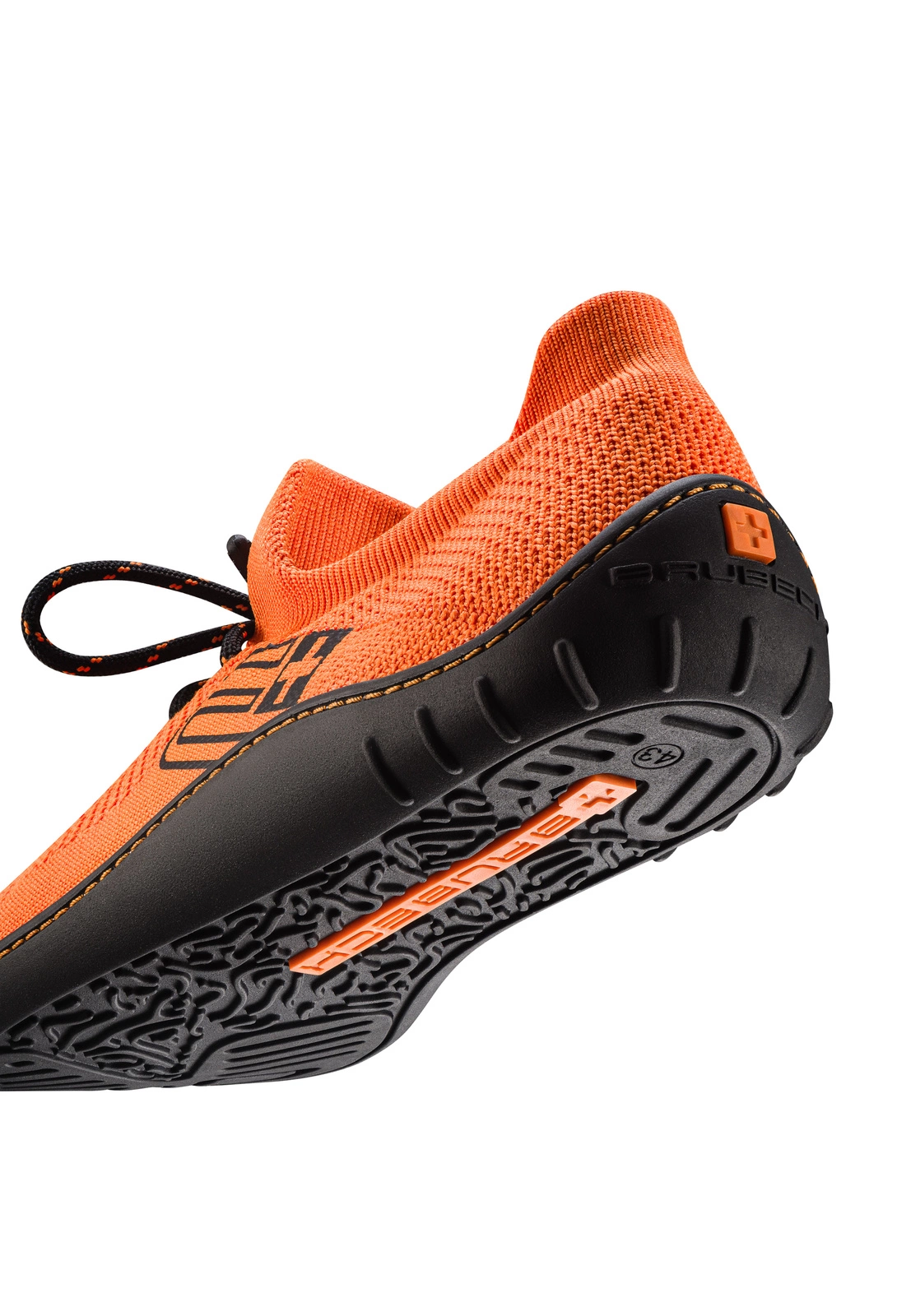 Buty Brubeck Barefoot Merino w kolorze pomarańczowo-czarnym