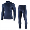 Komplet Brubeck Męski Extreme Merino (Bluza z ekspresem + Spodnie)