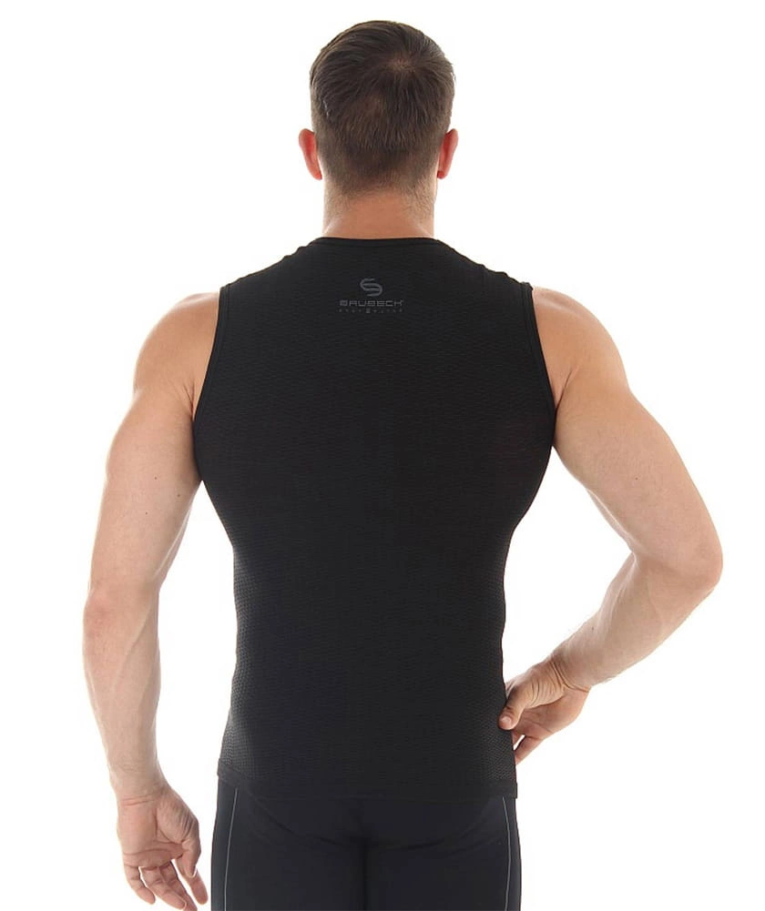 Bezrękawnik Brubeck Base Layer SL10100 Grafitowy