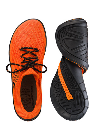 Buty Damskie Brubeck Barefoot Merino Pomarańczowo-Czarne - 2025