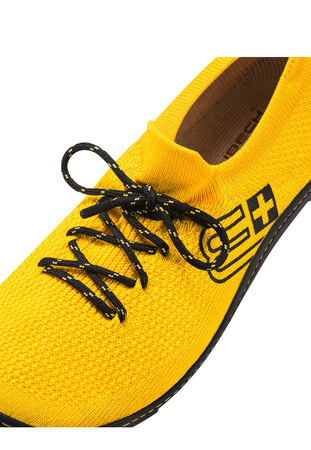 Buty Męskie Brubeck Barefoot Merino Zółto-Czarne - 2025