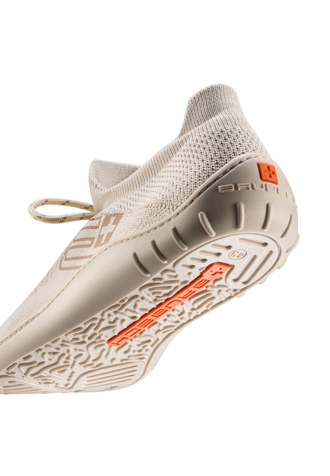 Buty Brubeck Barefoot Merino w kolorze kremowym
