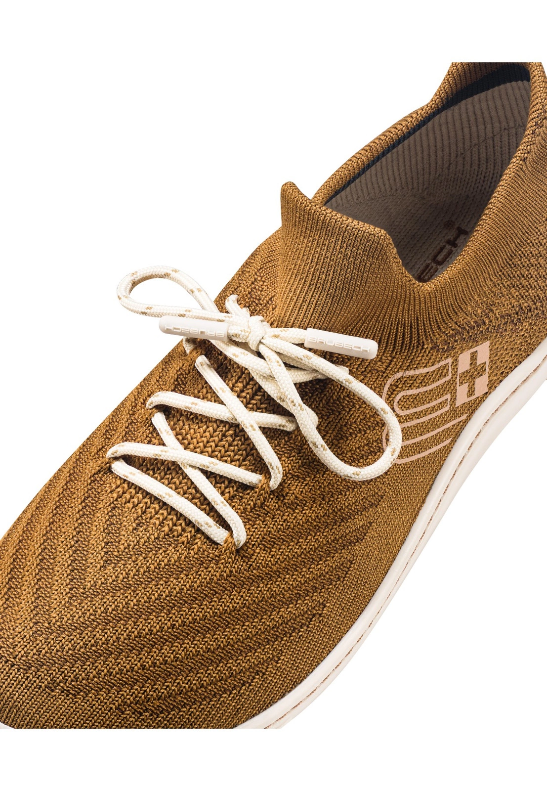 Buty Damskie Brubeck Barefoot Merino w kolorze jasnobrązowym-kremowym