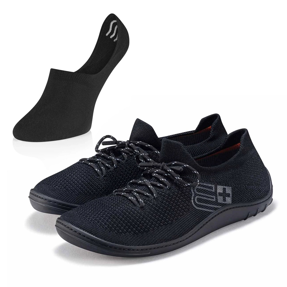 Buty Brubeck Barefoot Merino w kolorze czarnym