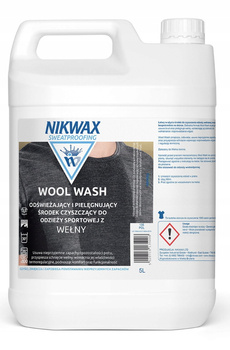 Środek Piorący Wełna Werino Nikwax Wool Wash 5l