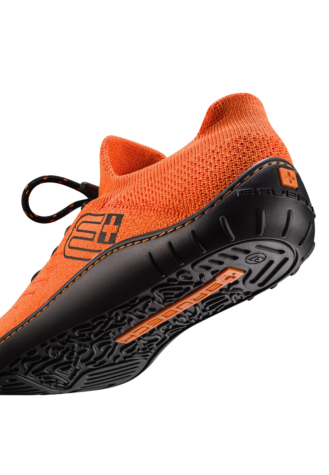 Buty Damskie Brubeck Barefoot Merino w kolorze pomarańczowo-szarym