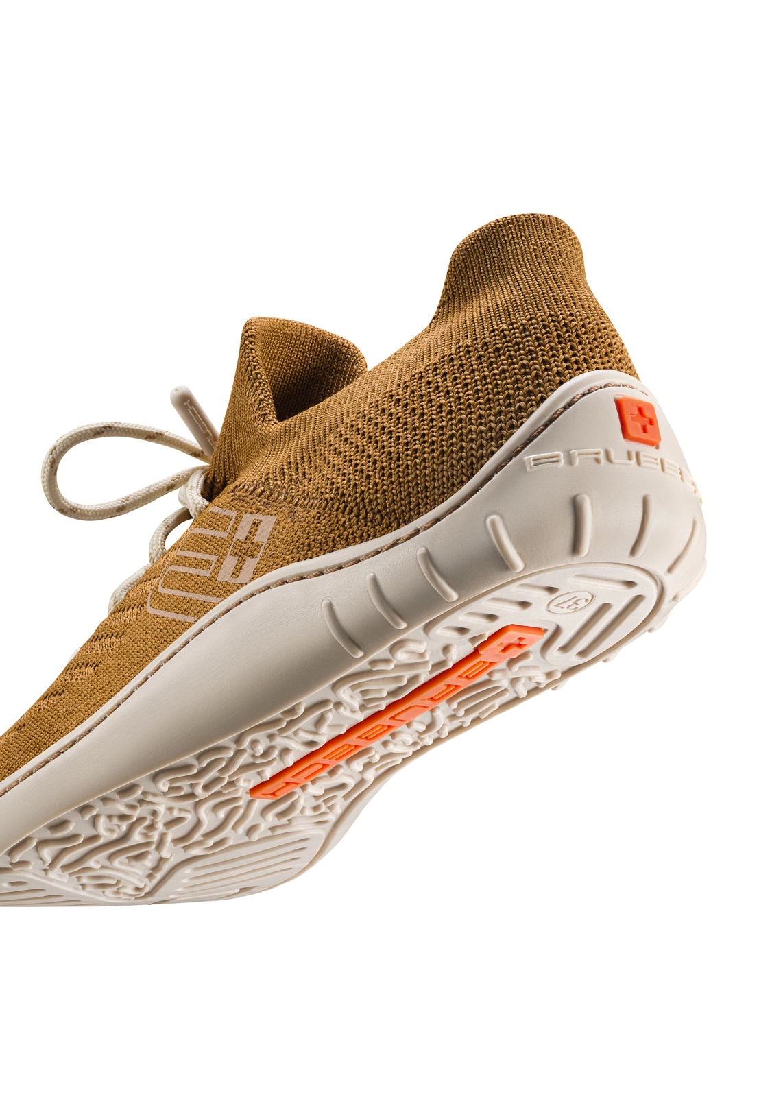Buty Damskie Brubeck Barefoot Merino w kolorze jasnobrązowym-kremowym