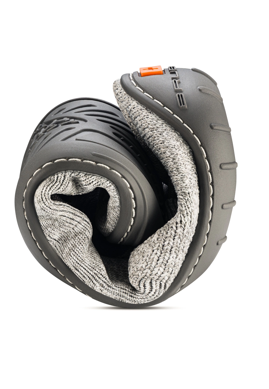 Buty Damskie Brubeck Barefoot Merino w kolorze jasnoszarym-grafitowym