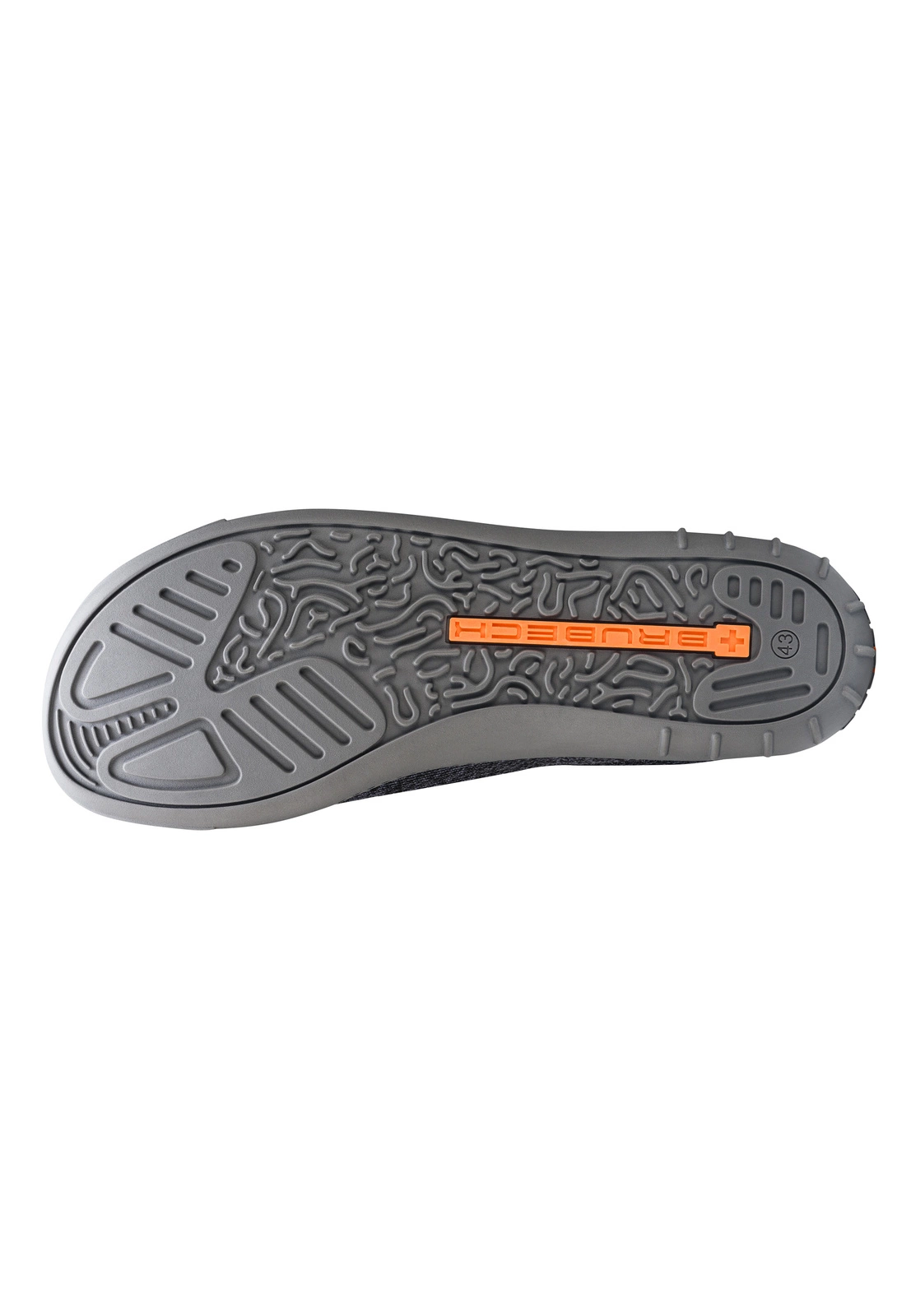 Buty Brubeck Barefoot Merino w kolorze grafitowym