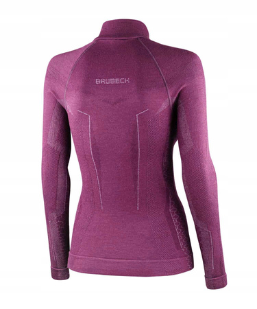 Komplet Brubeck Damski Extreme Merino (Bluza Z Ekspresem + Spodnie)