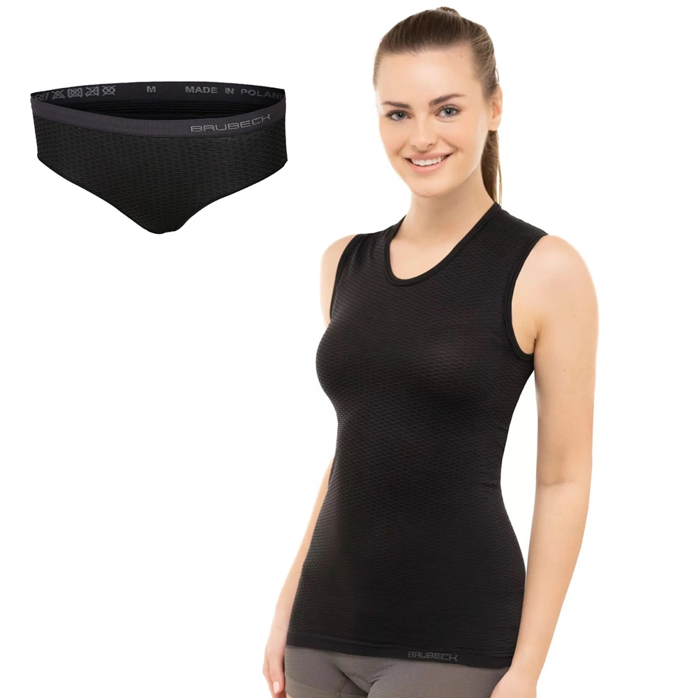 BRUBECK BASE LAYER SET – BEZRĘKAWNIK + MAJTKI, Model: SL10100 + HI10110