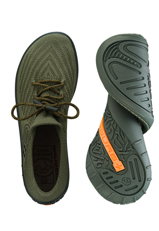 Buty Damskie Brubeck Barefoot Merino Khaki - 2025