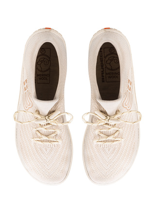 Buty Damskie Brubeck Barefoot Merino Kremowe - 2025