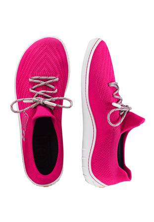 Buty Damskie Brubeck Barefoot Merino Różowo-Szare - 2025
