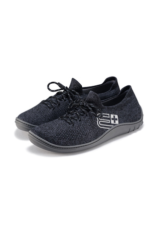 Buty Męskie Brubeck Barefoot Merino Grafitowe - 2025