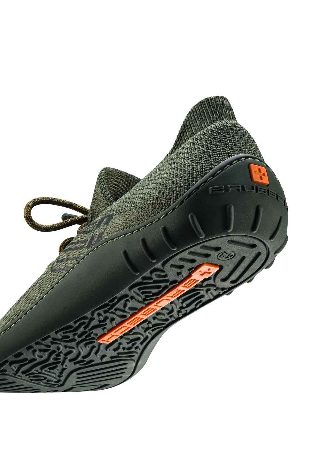 Buty Brubeck Barefoot Merino w kolorze khaki