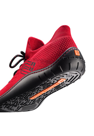 Buty Damskie Brubeck Barefoot Merino Czerwono-Czarne - 2025