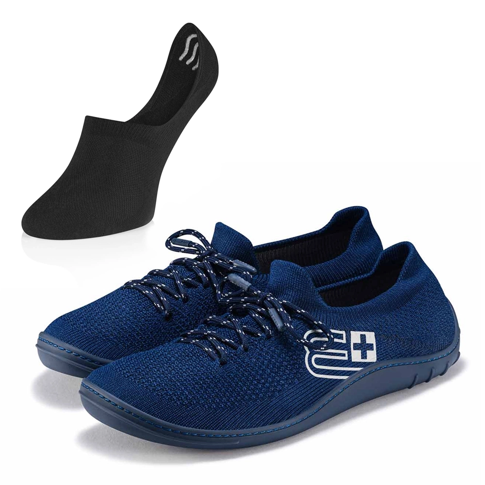 Buty Brubeck Barefoot Merino w kolorze granatowym