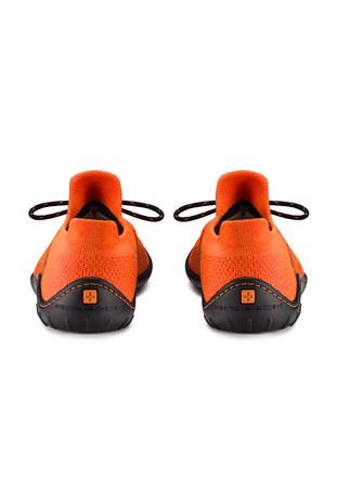 Buty Damskie Brubeck Barefoot Merino Pomarańczowo-Czarne - 2025