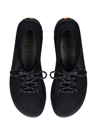 Buty Męskie Brubeck Barefoot Merino Czarne - 2025