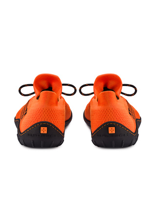 Buty Męskie Brubeck Barefoot Merino Pomarańczowo-Czarne - 2025
