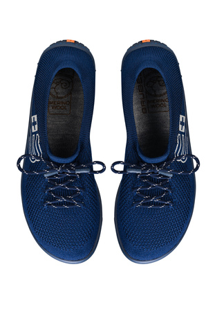 Buty Męskie Brubeck Barefoot Merino Granatowe - 2025