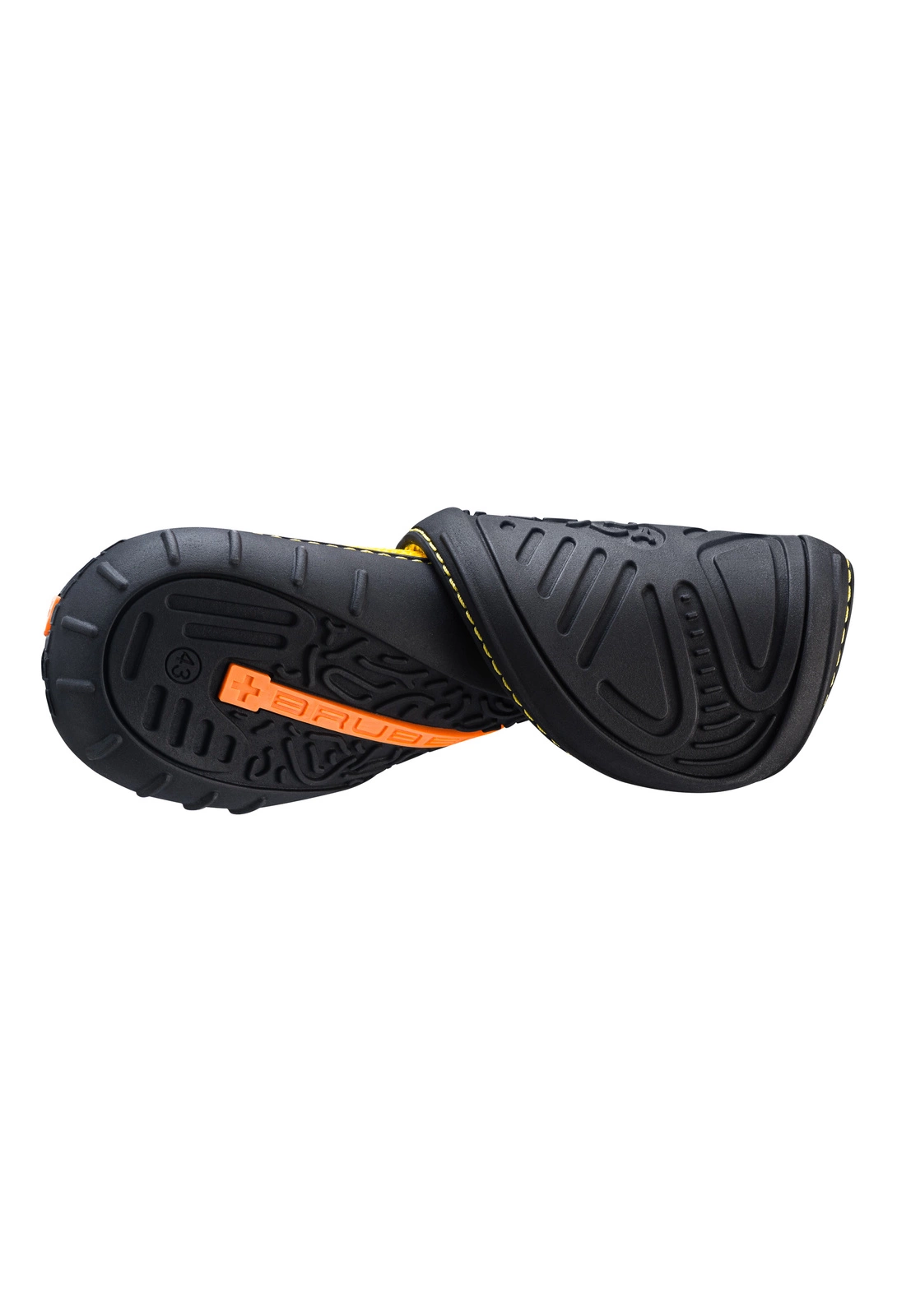 Buty Brubeck Barefoot Merino w kolorze żółto-czarnym