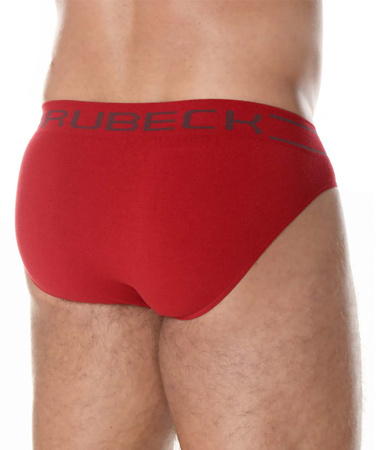 Komplet Brubeck Męskie Slipy 5x (C.Czerwony)