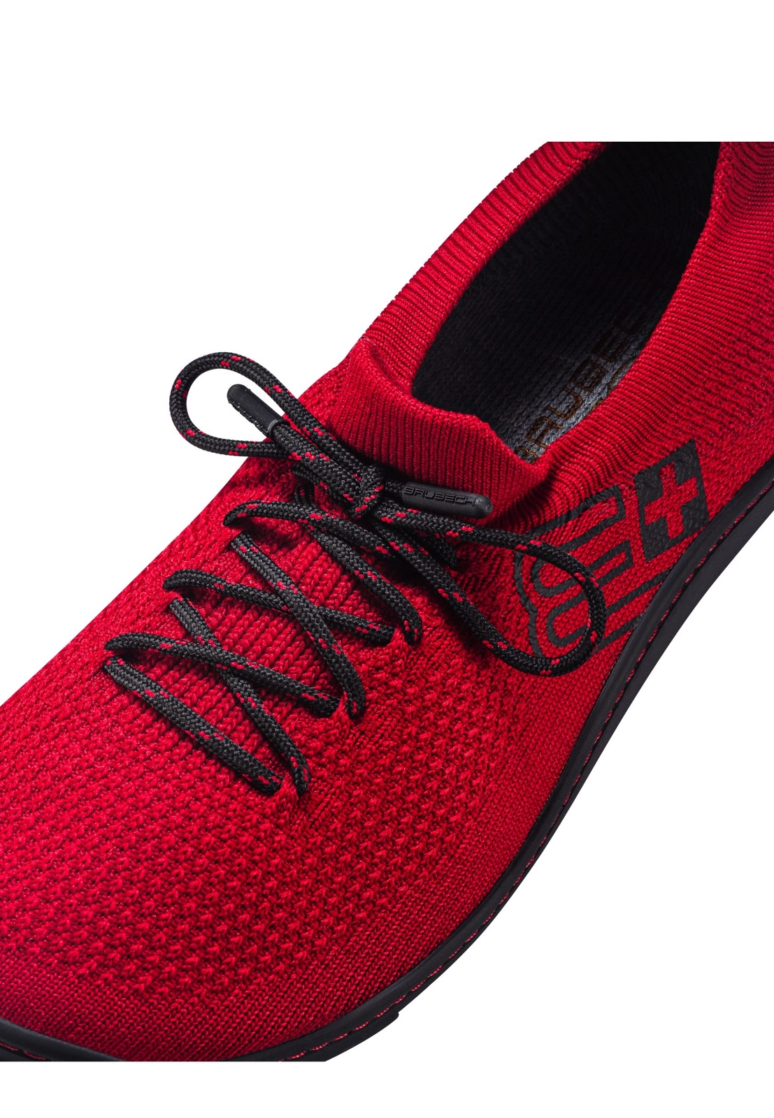 Buty Brubeck Barefoot Merino w kolorze czerwono-czarnym