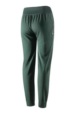 Spodnie Dresowe Damskie BRUBECK OUTDOOR FUSION Ciemnozielone