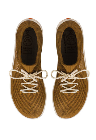 Buty Damskie Brubeck Barefoot Merino Jasnobrązowe-Kremowe - 2025