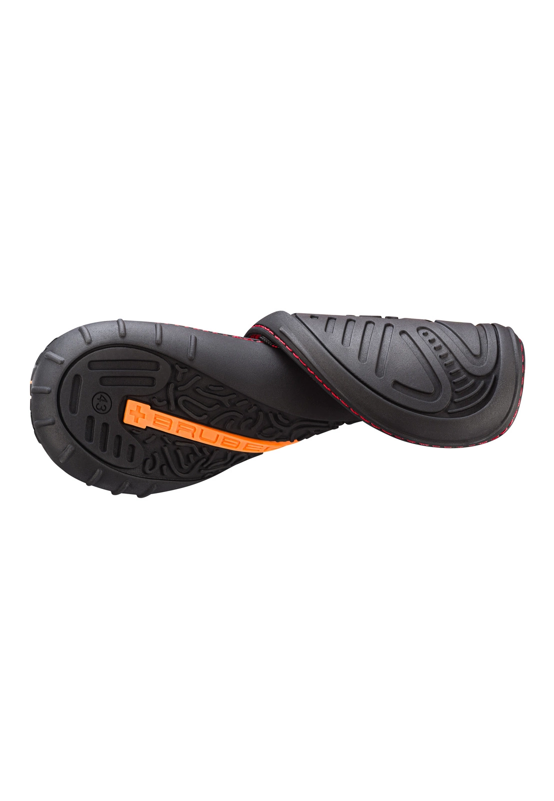 Buty Brubeck Barefoot Merino w kolorze czerwono-czarnym