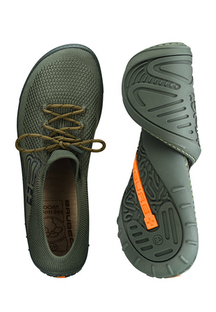 Buty Męskie Brubeck Barefoot Merino Khaki - 2025
