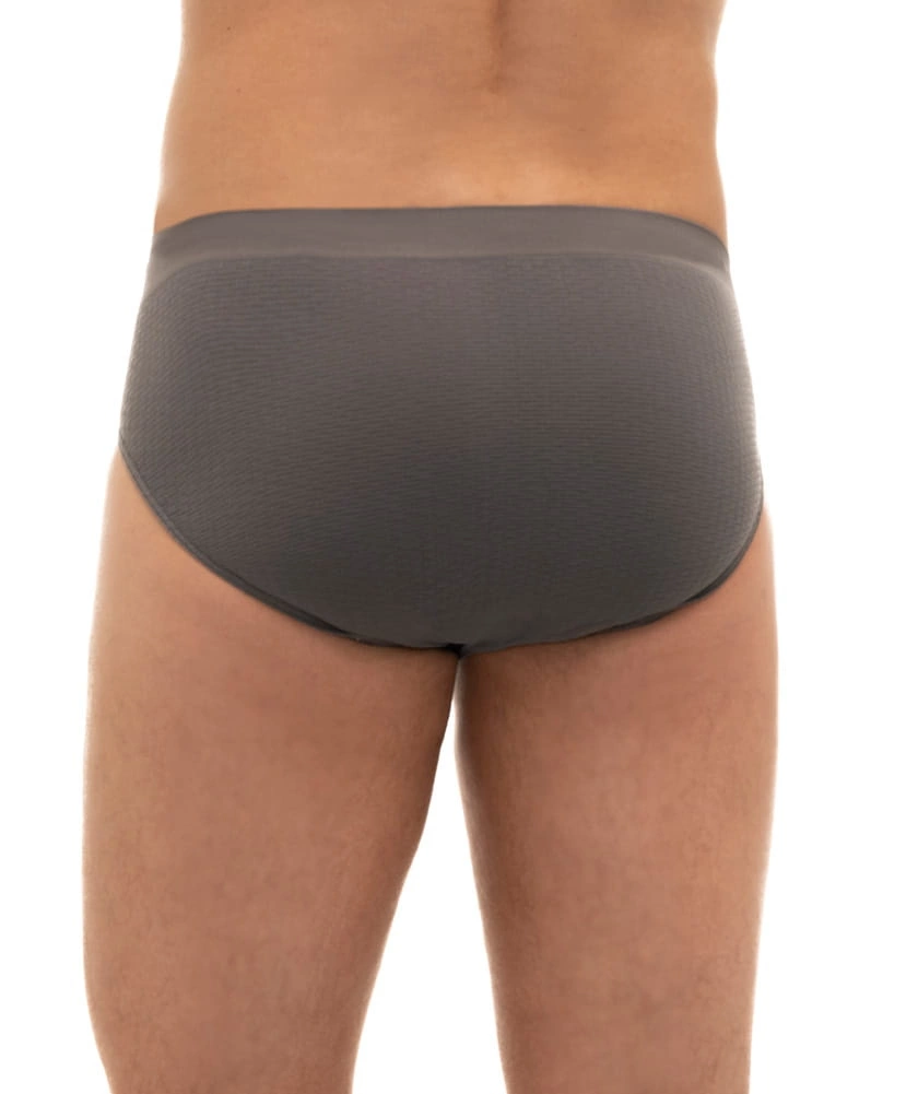 Slipy Męskie BRUBECK BASE LAYER Szare