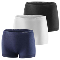 Komplet 3x Bokserki Damskie Comfort Merino Multikolor