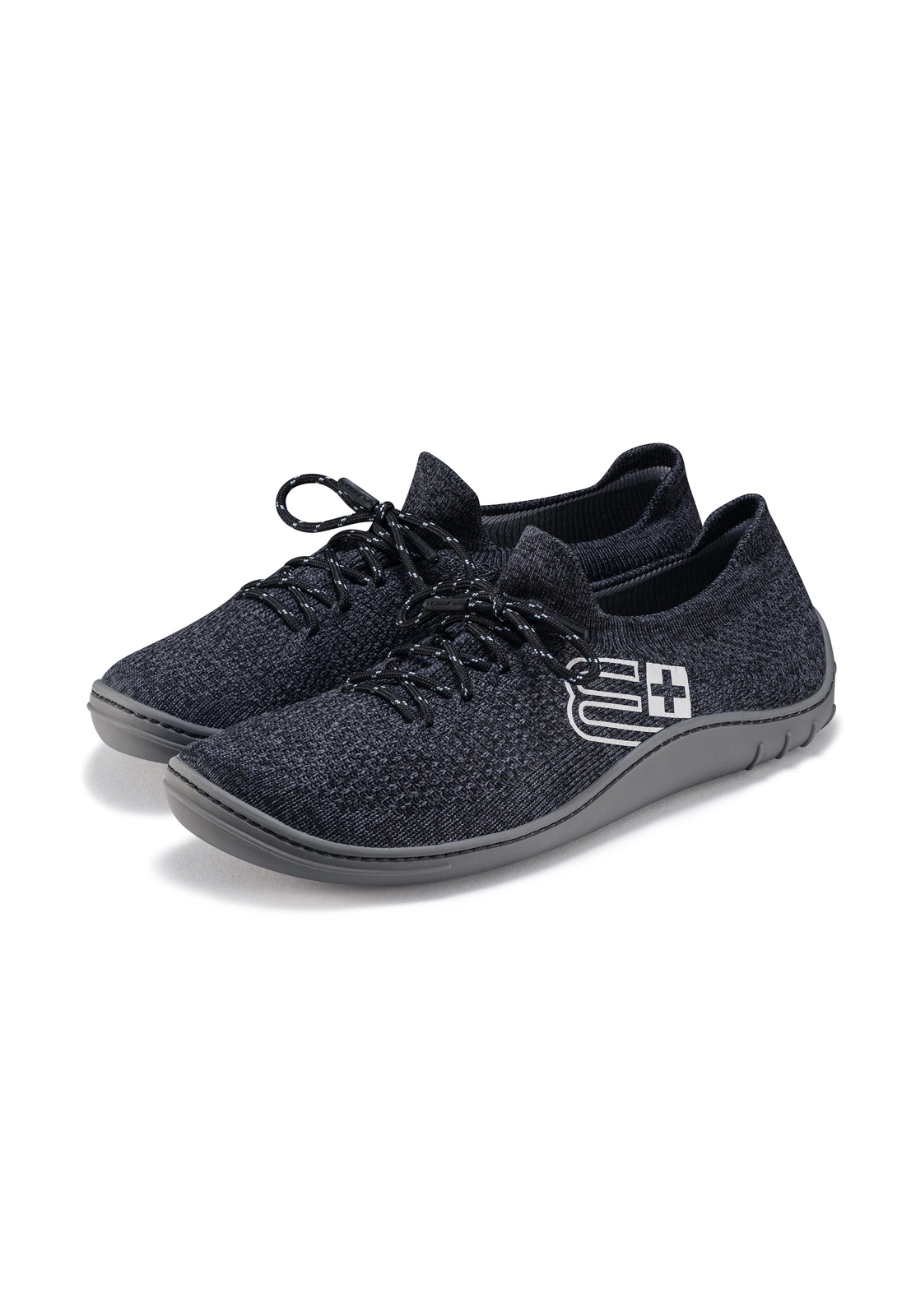Buty Brubeck Barefoot Merino w kolorze grafitowym