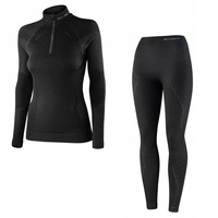Komplet Brubeck Damski Extreme Merino (Bluza Z Ekspresem + Spodnie)
