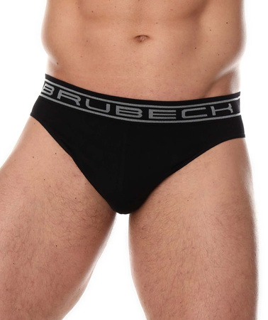 Komplet Brubeck Męskie Slipy 3x (Czarny)